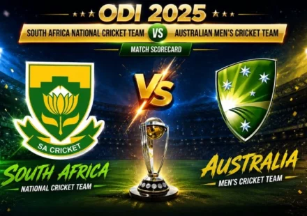 South Africa National Cricket Team vs Australian Men’s Cricket Team Match Scorecard