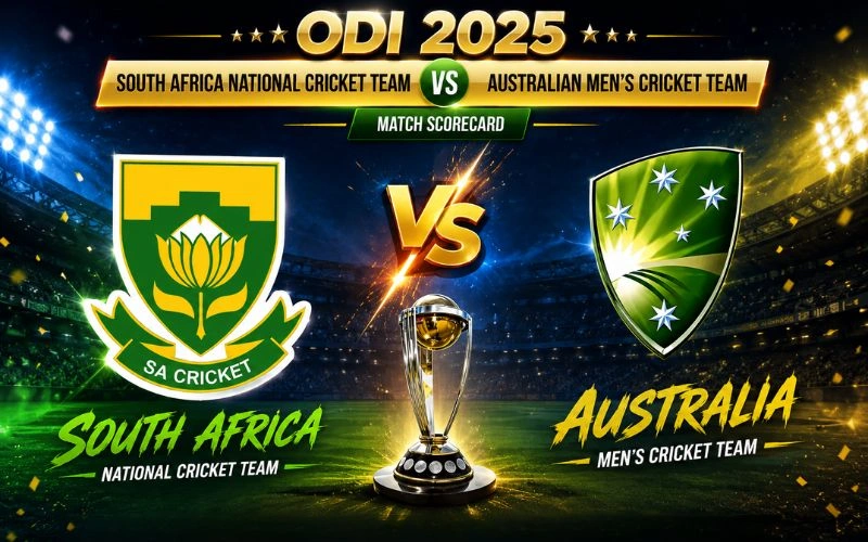 South Africa National Cricket Team vs Australian Men’s Cricket Team Match Scorecard