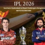 Sunrisers Hyderabad vs Royal Challengers Bengaluru Match Scorecard