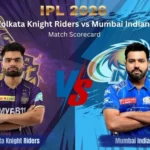 Kolkata Knight Riders vs Mumbai Indians Match Scorecard