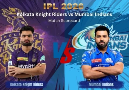 Kolkata Knight Riders vs Mumbai Indians Match Scorecard