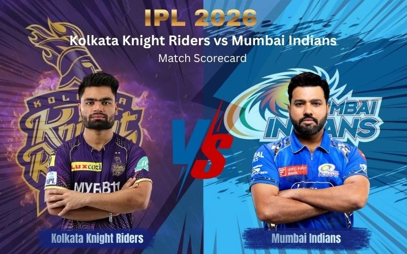 Kolkata Knight Riders vs Mumbai Indians Match Scorecard
