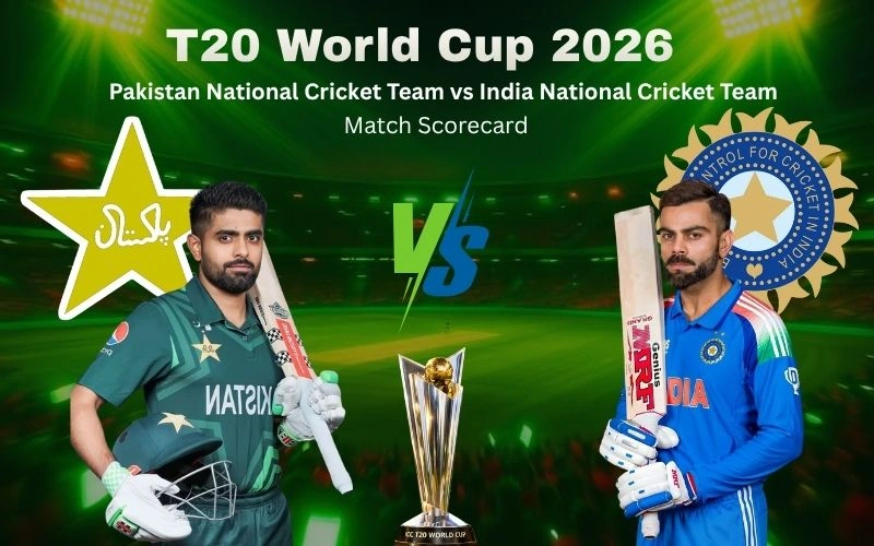 Pakistan National Cricket Team vs India National Cricket Team Match Scorecard