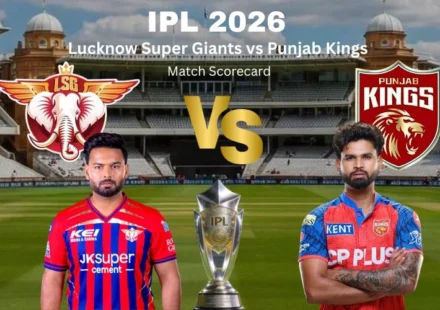 Lucknow Super Giants vs Punjab Kings Match Scorecard