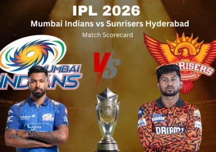 Mumbai Indians vs Sunrisers Hyderabad Match Scorecard