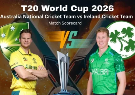 Australia National Cricket Team vs Ireland Cricket Team Match Scorecard