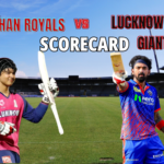Rajasthan Royals vs Lucknow Super Giants Match Scorecard