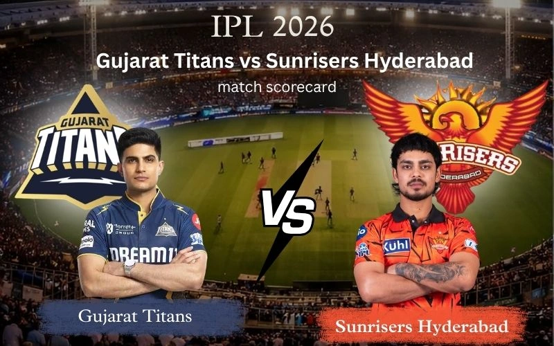 Gujarat Titans vs Sunrisers Hyderabad Match Scorecard