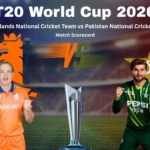 Netherlands National Cricket Team vs Pakistan National Cricket Team Match Scorecard: Pakistan’s Stunning 3-Wicket Victory in ICC T20 Thriller