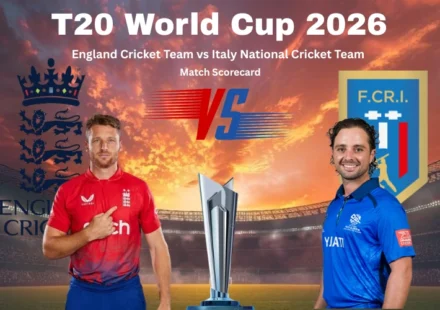 England Cricket Team vs Italy National Cricket Team Match Scorecard: Complete Analysis of England’s Impressive 24-Run T20 Victory