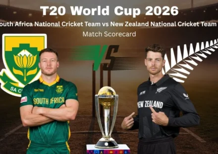 South Africa National Cricket Team vs New Zealand National Cricket Team Match Scorecard