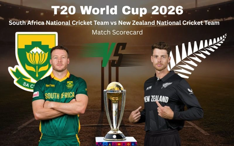 South Africa National Cricket Team vs New Zealand National Cricket Team Match Scorecard