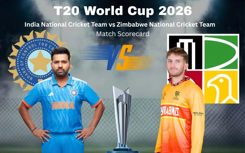 India National Cricket Team vs Zimbabwe National Cricket Team Match Scorecard