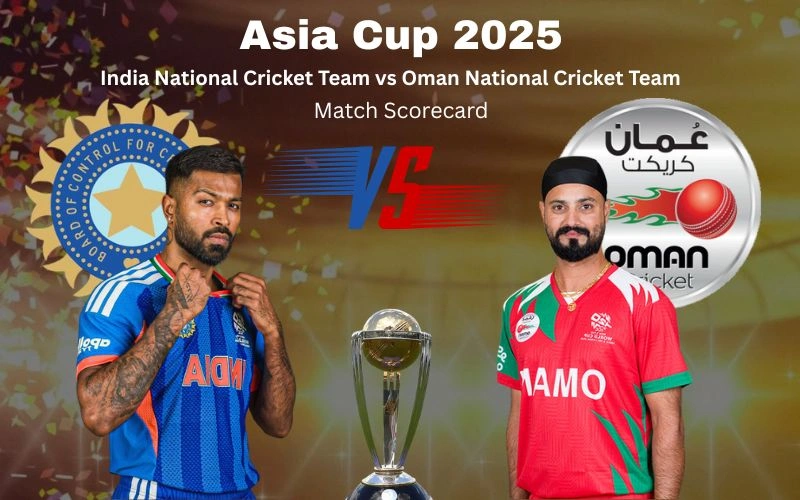 India National Cricket Team vs Oman National Cricket Team Match Scorecard