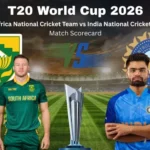 South Africa National Cricket Team vs India National Cricket Team Match Scorecard