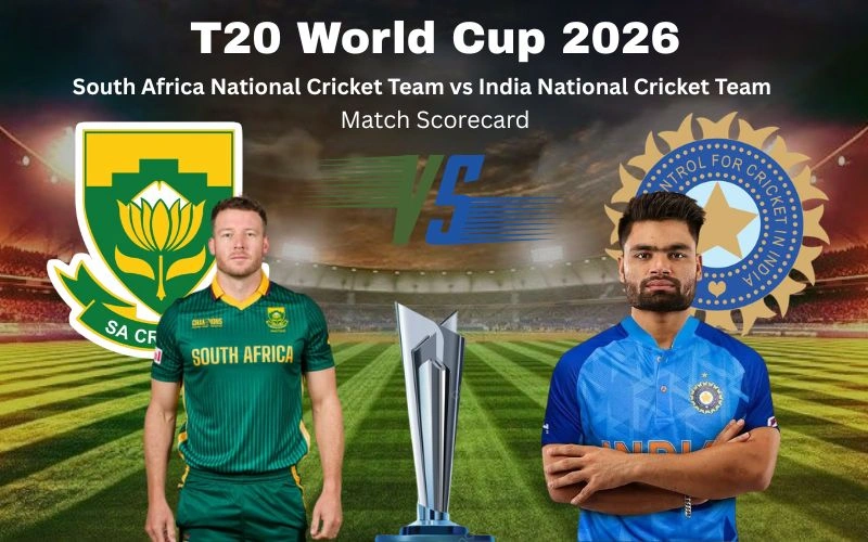 South Africa National Cricket Team vs India National Cricket Team Match Scorecard