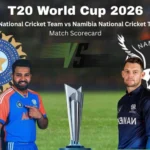 India National Cricket Team vs Namibia National Cricket Team Match Scorecard
