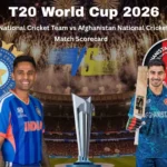 India National Cricket Team vs Afghanistan National Cricket Team Match Scorecard