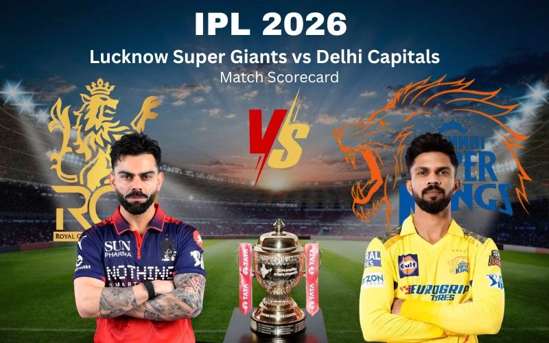 Royal Challengers Bengaluru vs Chennai Super Kings Match Scorecard: Tim David Leads Stunning 43-Run Victory in IPL 2026