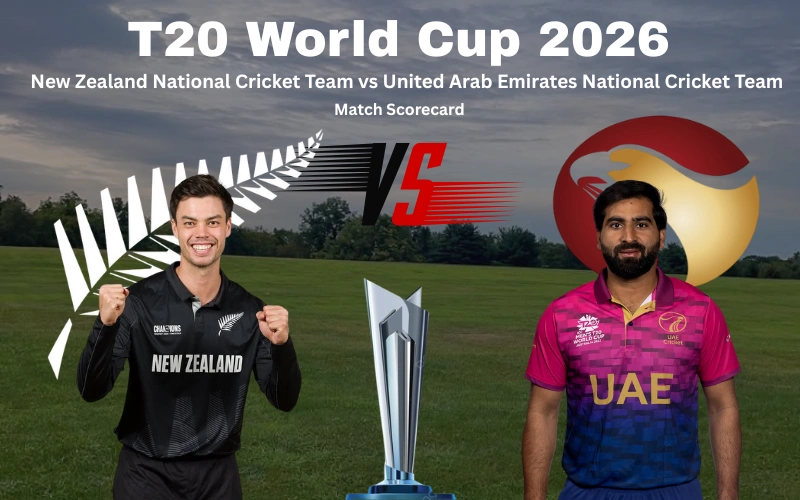 New Zealand National Cricket Team vs United Arab Emirates National Cricket Team Match Scorecard: Powerful 10-Wicket Dominance Explained With Full Details