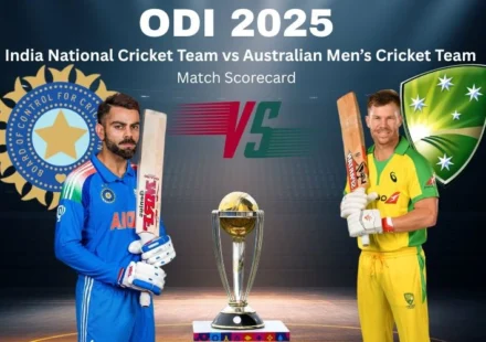 India National Cricket Team vs Australian Men’s Cricket Team Match Scorecard