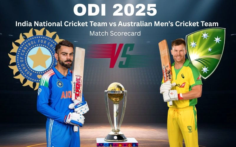 India National Cricket Team vs Australian Men’s Cricket Team Match Scorecard