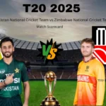 Pakistan National Cricket Team vs Zimbabwe National Cricket Team Match Scorecard: Complete 5-Wicket Victory Analysis and Highlights 2025