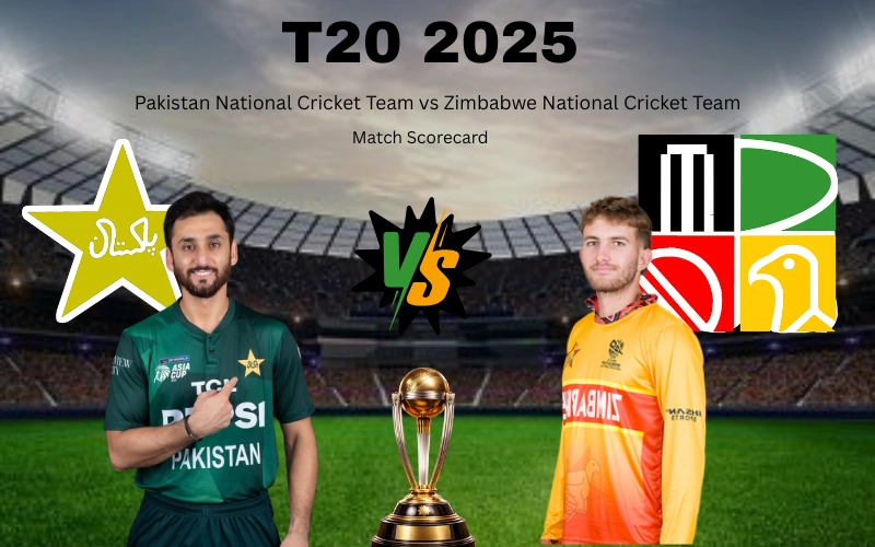 Pakistan National Cricket Team vs Zimbabwe National Cricket Team Match Scorecard: Complete 5-Wicket Victory Analysis and Highlights 2025