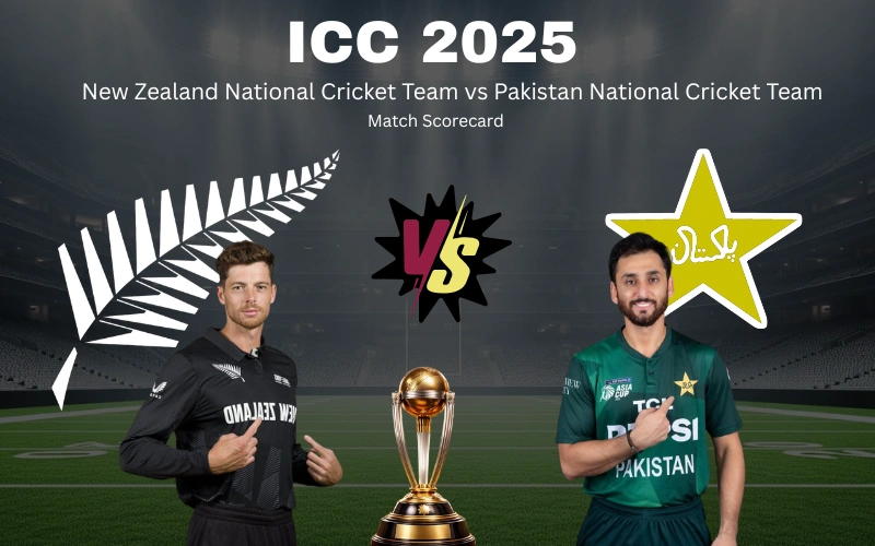 New Zealand National Cricket Team vs Pakistan National Cricket Team Match Scorecard: Complete 60-Run Victory Analysis and Highlights