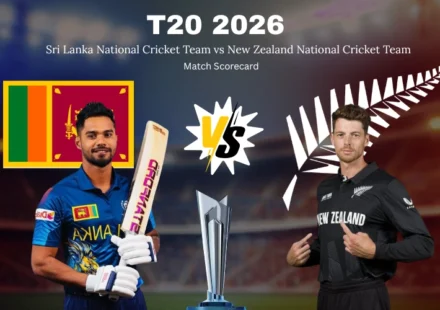 Sri Lanka National Cricket Team vs New Zealand National Cricket Team Match Scorecard: Complete 61-Run Victory, Full Stats and Highlights