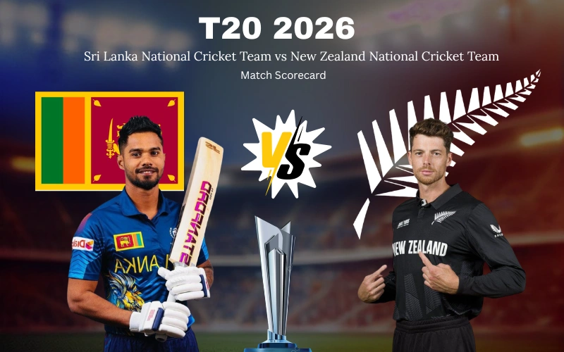 Sri Lanka National Cricket Team vs New Zealand National Cricket Team Match Scorecard: Complete 61-Run Victory, Full Stats and Highlights