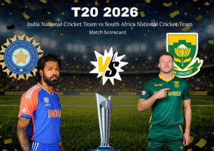India National Cricket Team vs South Africa National Cricket Team Match Scorecard: South Africa Secures Dominant 76-Run Super 8 Victory