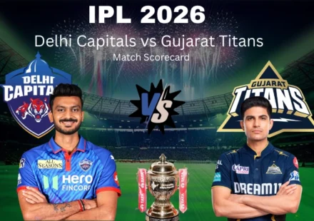 Delhi Capitals vs Gujarat Titans Match Scorecard: GT Win Thrilling 1-Run IPL 2026 Clash After Massive Battle
