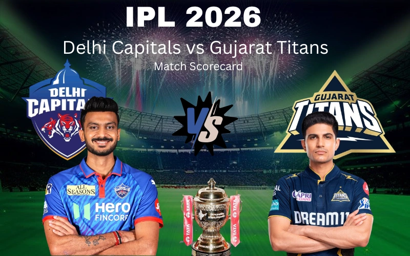 Delhi Capitals vs Gujarat Titans Match Scorecard: GT Win Thrilling 1-Run IPL 2026 Clash After Massive Battle