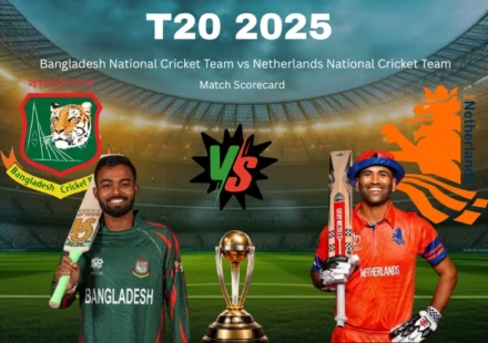 Bangladesh National Cricket Team vs Netherlands National Cricket Team Match Scorecard: Complete 1st T20I Results, Full Scorecard, Stats and Highlights