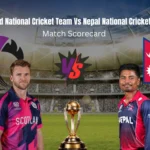 Scotland National Cricket Team Vs Nepal National Cricket Team Match Scorecard: Nepal’s Stunning 1-Wicket Victory Explained With Complete Statistics