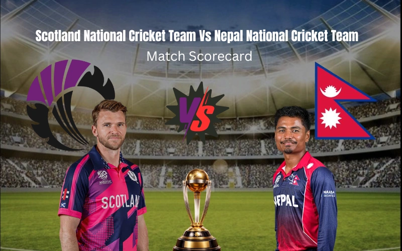 Scotland National Cricket Team Vs Nepal National Cricket Team Match Scorecard: Nepal’s Stunning 1-Wicket Victory Explained With Complete Statistics