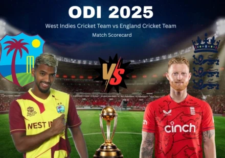 West Indies Cricket Team vs England Cricket Team Match Scorecard: England Beat West Indies by 238 Runs in 1st ODI