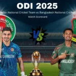 Afghanistan National Cricket Team vs Bangladesh National Cricket Team Match Scorecard: Bangladesh Won by 8 Runs in Asia Cup 2025