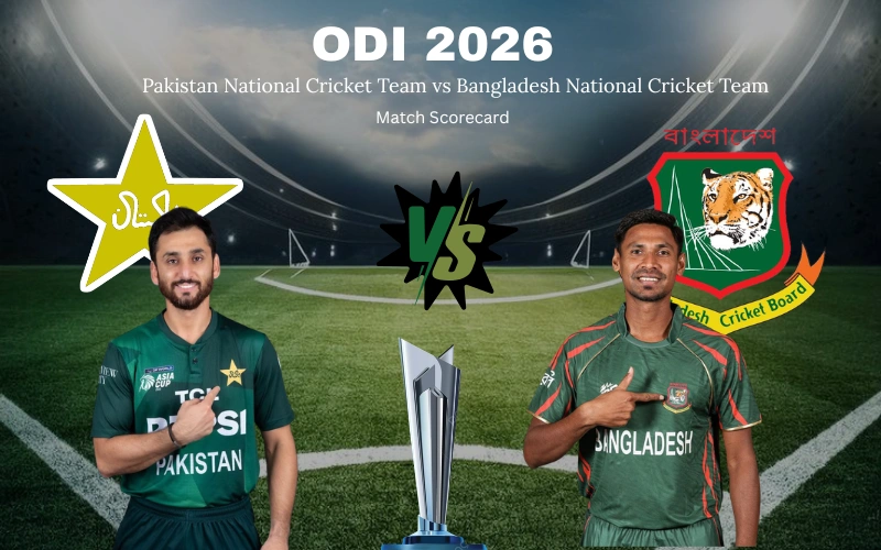 Pakistan National Cricket Team vs Bangladesh National Cricket Team Match Scorecard: Bangladesh Secures Thrilling 11-Run Victory With Complete Analysis