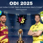West Indies Cricket Team vs Australian Men’s Cricket Team Match Scorecard: Australia Chases 215 to Secure Stunning 6-Wicket Victory Today