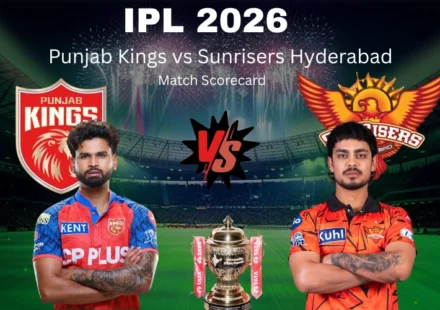 Punjab Kings vs Sunrisers Hyderabad Match Scorecard: PBKS Clinch Thrilling 6-Wicket Victory in IPL 2026 Match 17 Analysis